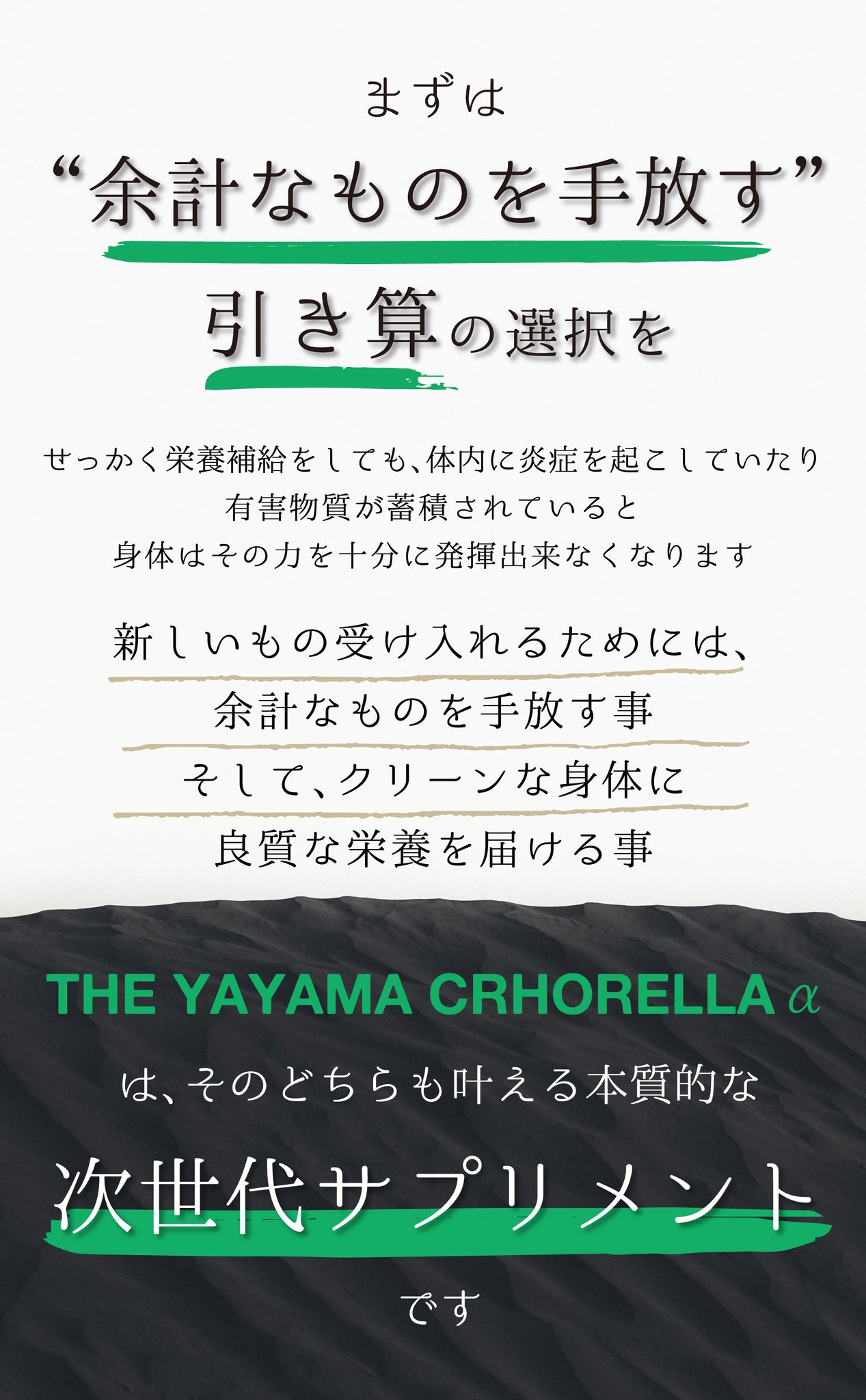 八重山クロレラ 330粒 THE YAEYAMA CHLORELLA α – Cleanse Products